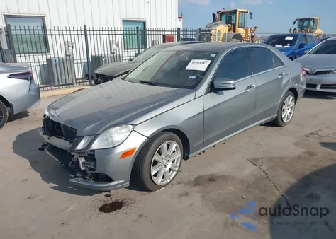 2013 Mercedes-Benz E 350 4Matic из США, поврежденный, VIN WDDHF8JB9DA714974